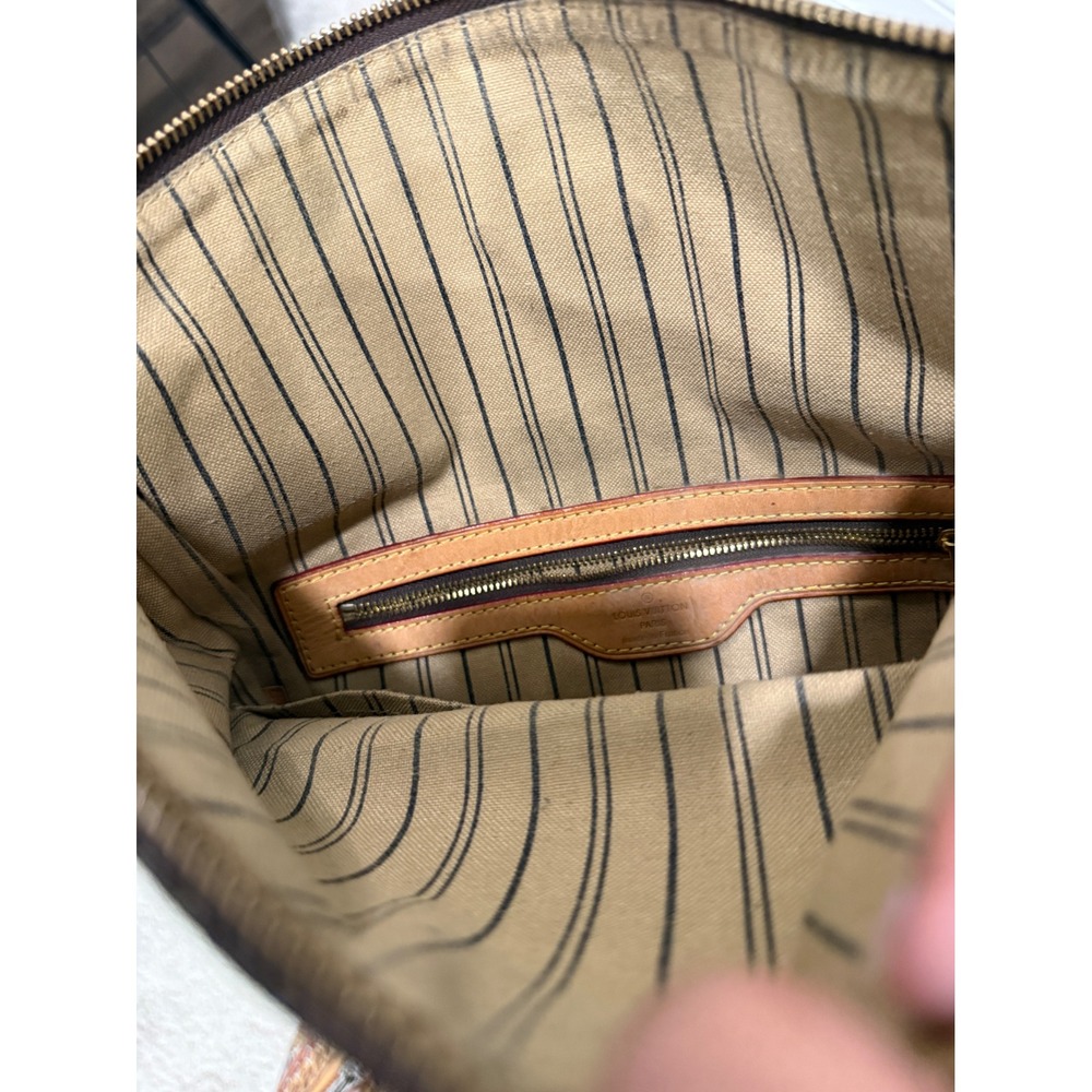 Louis Vuitton Monogram Canvas Foldover Clutch Shoulder Bag Brown TH9927 - Picture 7 of 10